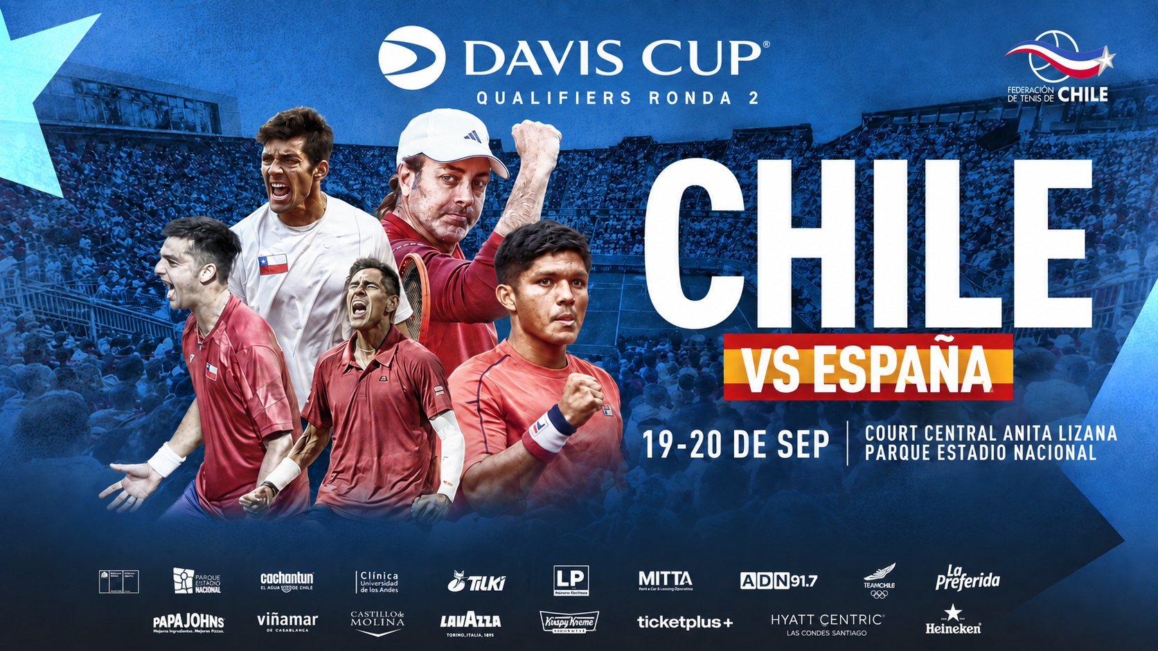 Copa Davis Chile vs. España